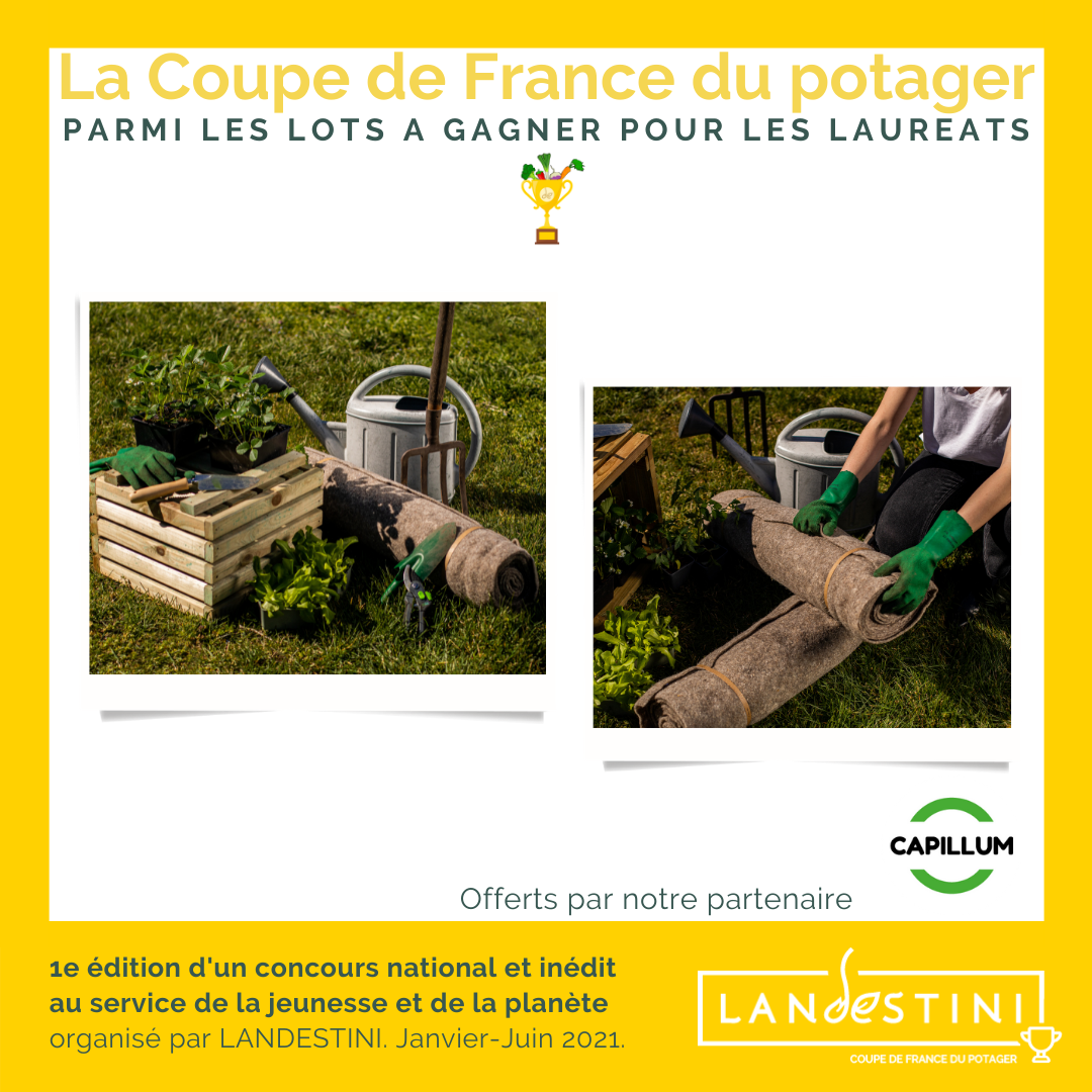 Coupe France Potager lauréats lots