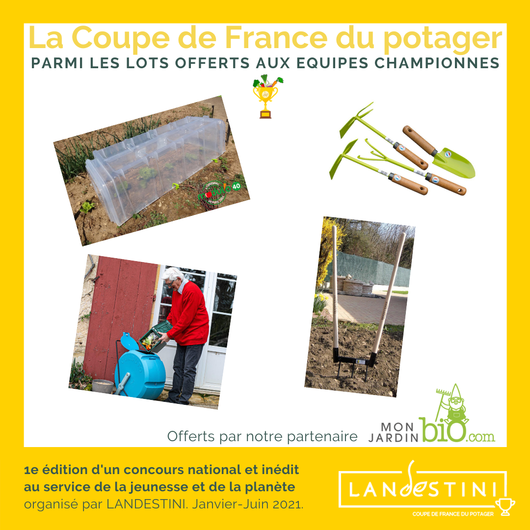 Landestini Coupe France potager Champions MONJARDINBIO