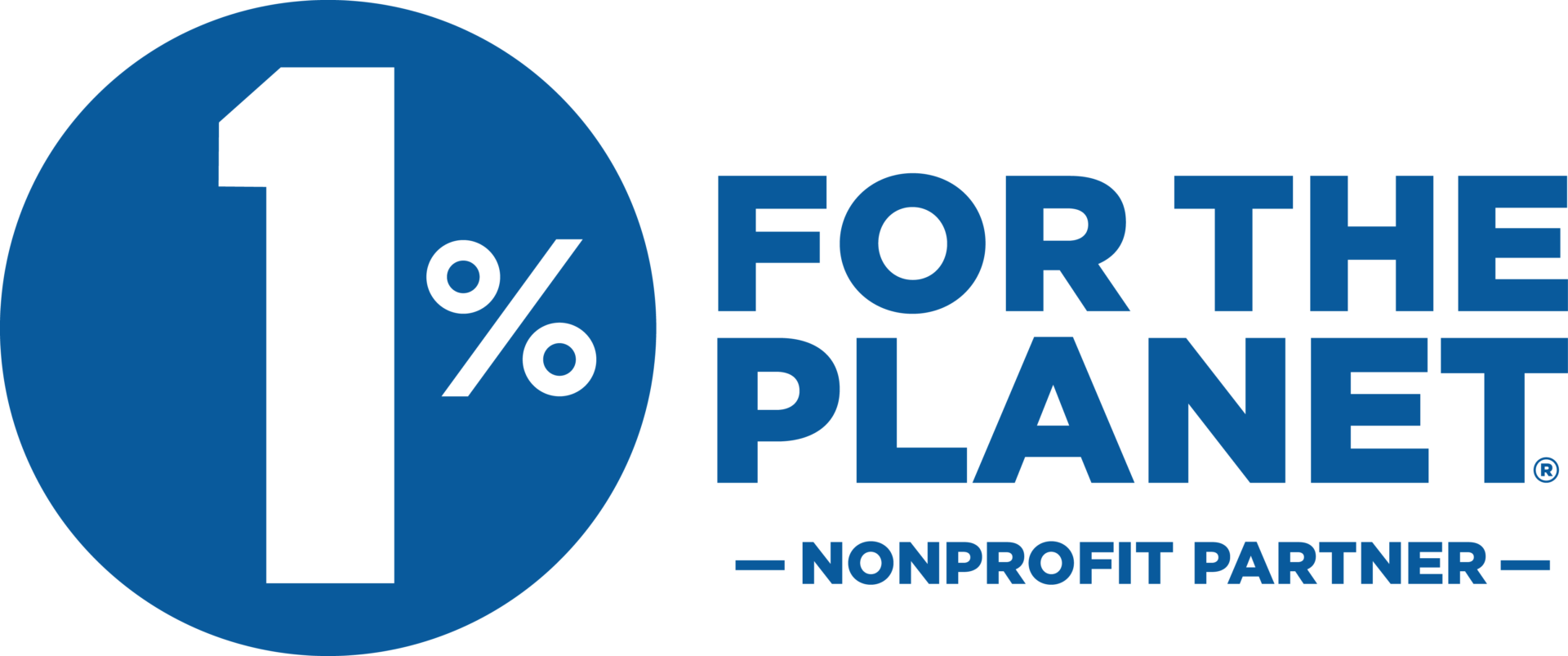 Logotipo del 1% para el planeta