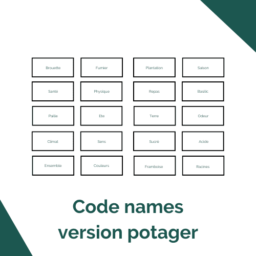 Code name du potager