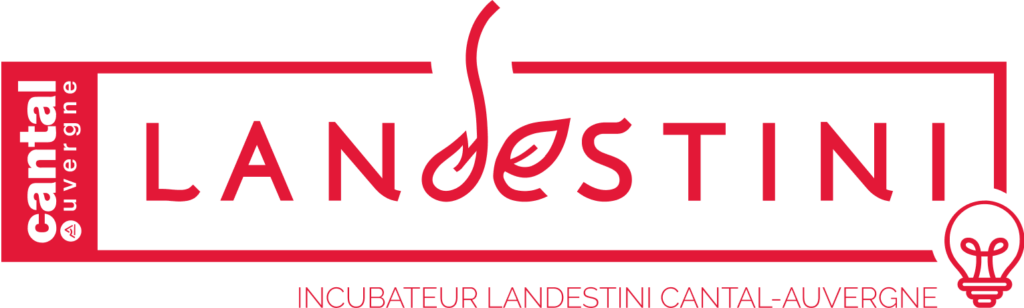 logo Landestini incubateur rouge Cantal