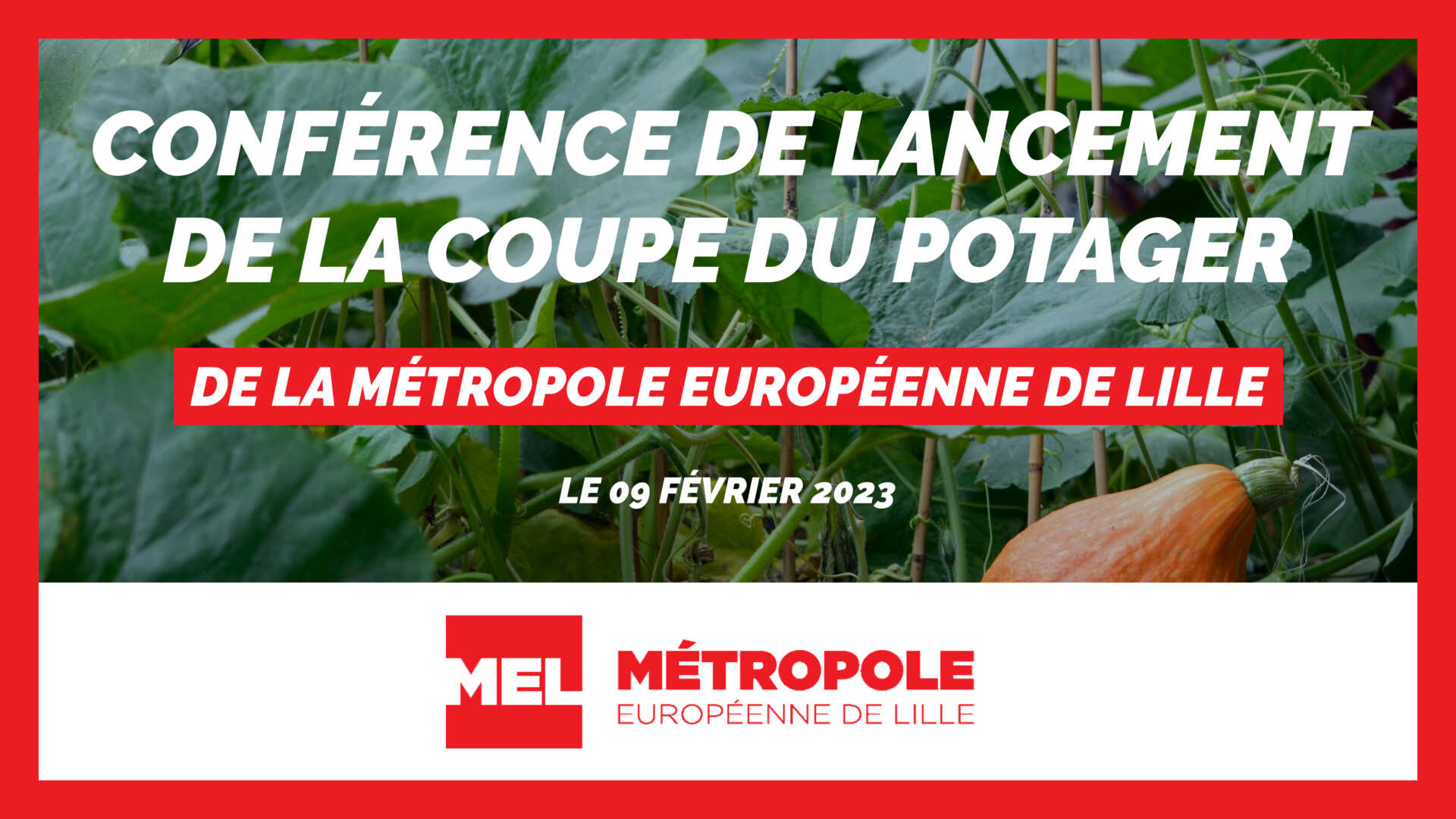 Conférence lancement coupe de France du potager - Lille