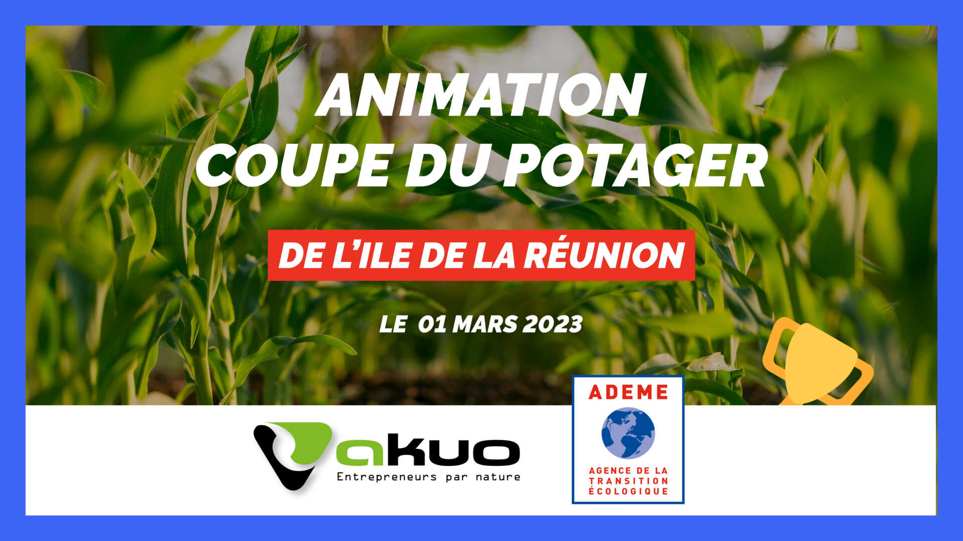 Animation coupe du potager - l'île de la Réunion