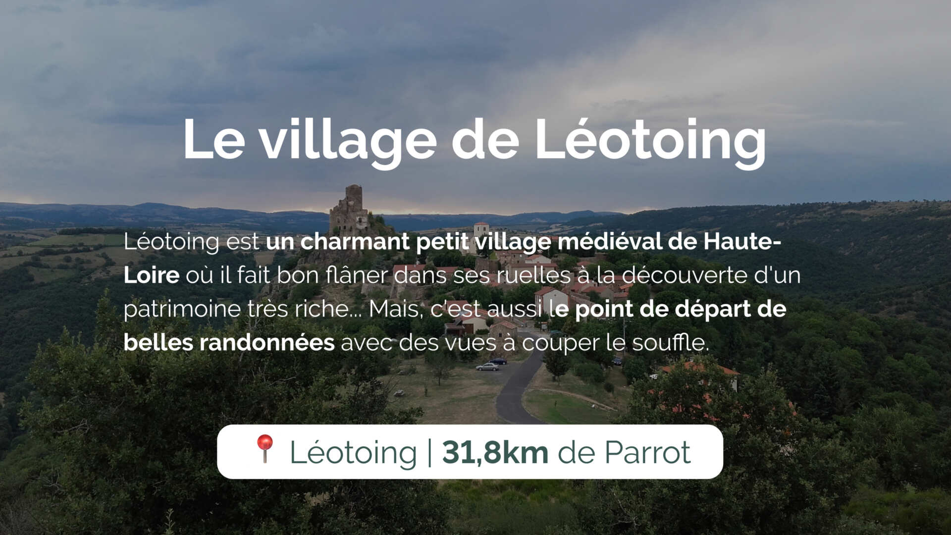 Le village de Léotoing