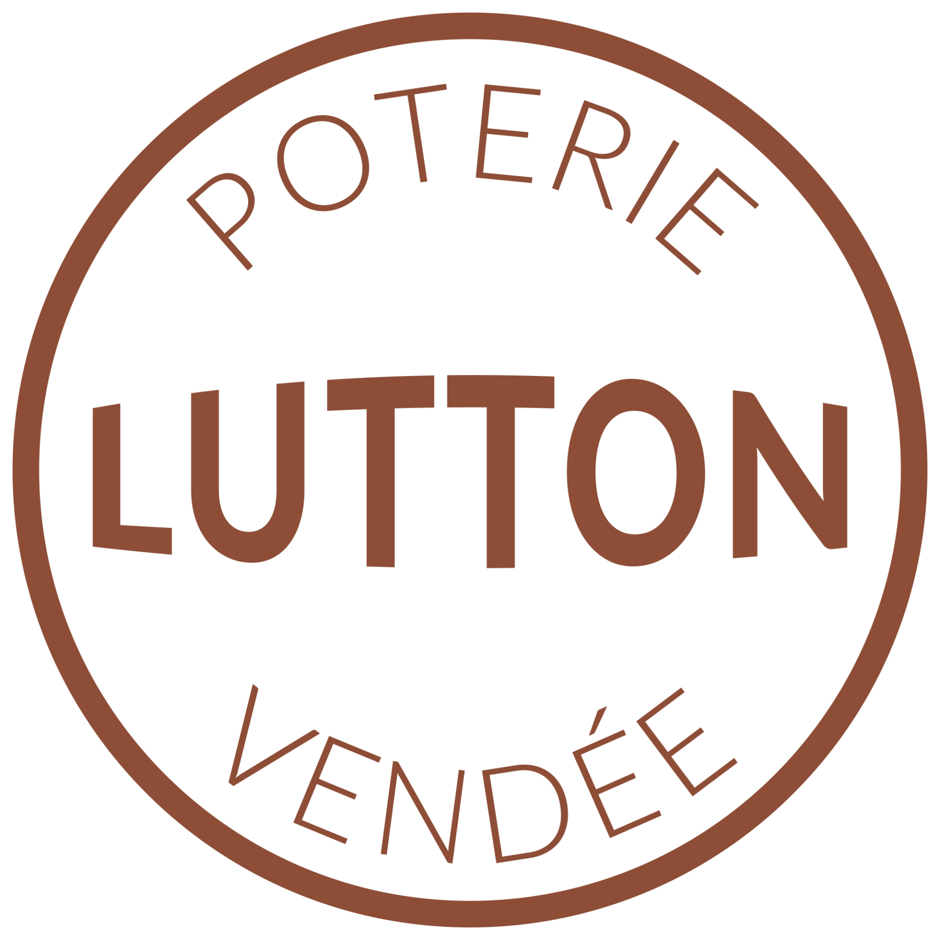 Logotipo de Lutton Pottery