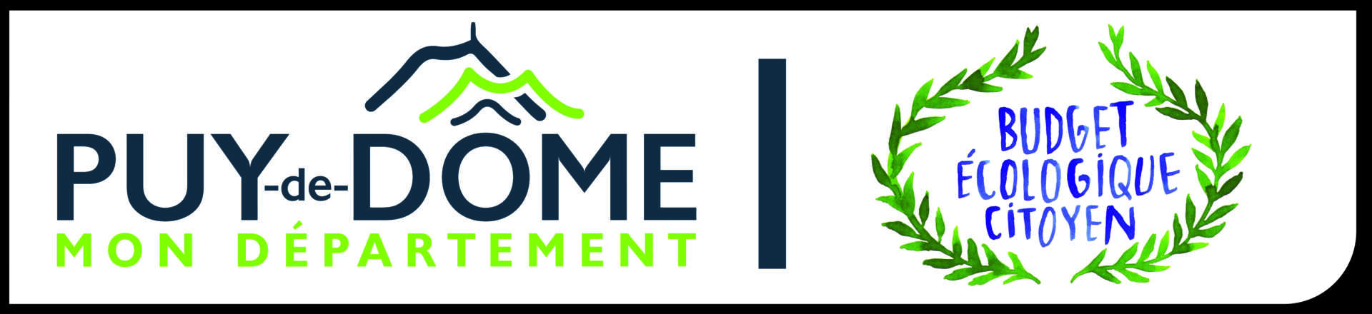 Logo Puy de dôme et du budget écologique et citoyen